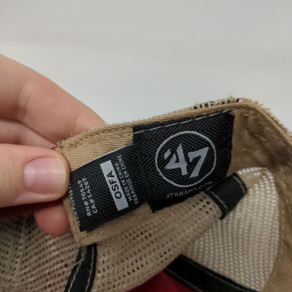 Greenville Drive Snapback Mesh Back Trucker Hat Multi OSFA MiLB '47 Brand - Picture 8 of 9